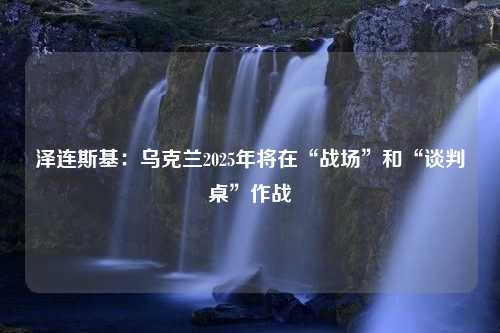 泽连斯基：乌克兰2025年将在“战场”和“谈判桌”作战