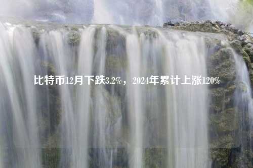 比特币12月下跌3.2%，2024年累计上涨120%