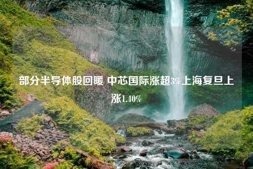 部分半导体股回暖 中芯国际涨超3%上海复旦上涨1.40%