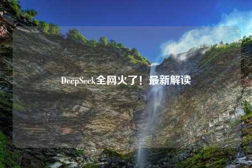 DeepSeek全网火了！最新解读