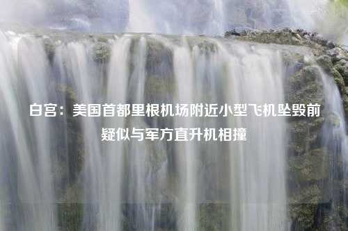 白宫：美国首都里根机场附近小型飞机坠毁前疑似与军方直升机相撞