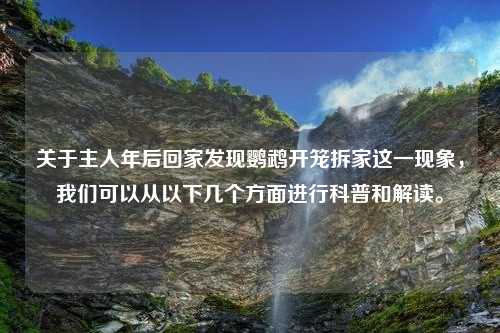 关于主人年后回家发现鹦鹉开笼拆家这一现象，我们可以从以下几个方面进行科普和解读。